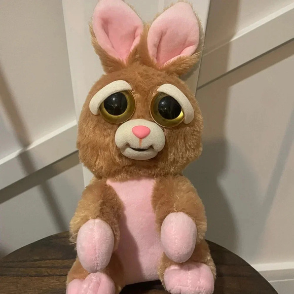 Feisty Pets 10" Plush Vicky Plush Stuffed Vicious Bunny - Growl - Picture 5 of 8